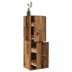 vidaXL Dulap de farmacie, lemn vechi, 40x41x144,5 cm, lemn prelucrat