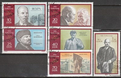 Serie completă timbru DDR (ștampilat) - Mi: DD 1557-1562 (BLU2_05A-2) foto