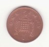 Marea Britanie 1 Penny 1997- Elizabeth II 3rd portrait; magnetic, Europa