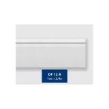 Plinta plastic, alba, 120x19 mm, 2.4 m GartenVIP DiyLine