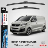Cumpara ieftin Ștergătoare Peugeot Expert Van V din 04.2016 | Bosch Aerotwin A426S 650/475 mm