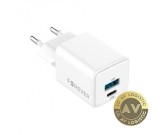 Incarcator Retea Forever TC-08-20AC 20W 3A 1 x USB-A - 1 x USB-C Alb
