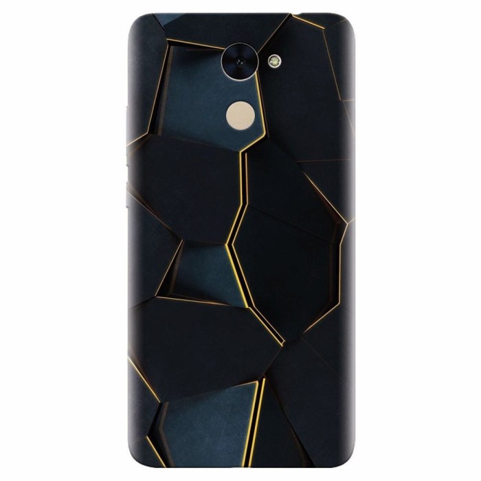 Husa silicon pentru Huawei Enjoy 7 Plus, Abstract Draw