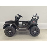 AIYAPLAY Mașină Electrică pentru Copii 12V, Buggy Electric pentru Copii, 2-4 km/h, 2 Motoare, Telecomandă, Baterie Litiu, Negru | Aosom Romania