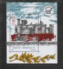 Romania 2002 - #1593 Locomotive Romanesti cu Abur S/S 1v MNH, Nestampilat