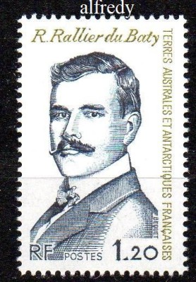 TAAF 1978, Aniversari, R. Rallier du Baty, serie neuzată, MNH foto