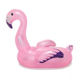 Saltea gonflabila cu manere, Bestway, Flamingo, 127 x 127 cm