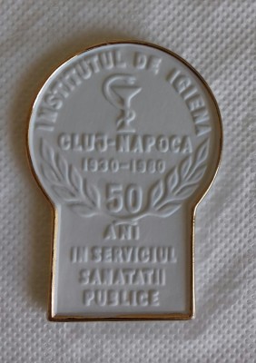 Placheta 50 de Ani in Slujba Sanatatii foto