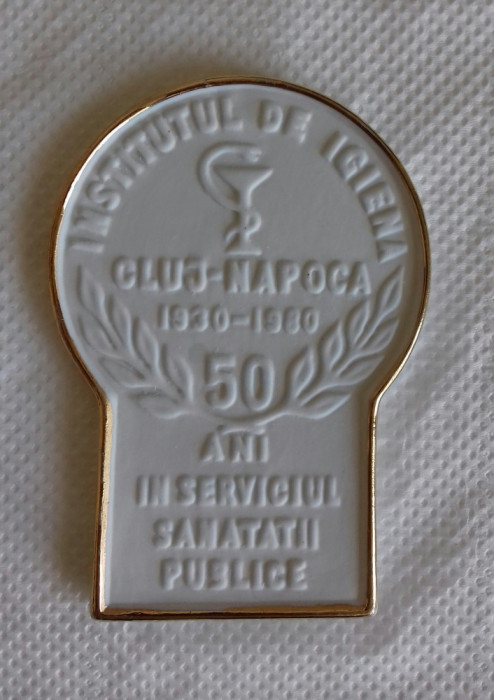 Placheta 50 de Ani in Slujba Sanatatii