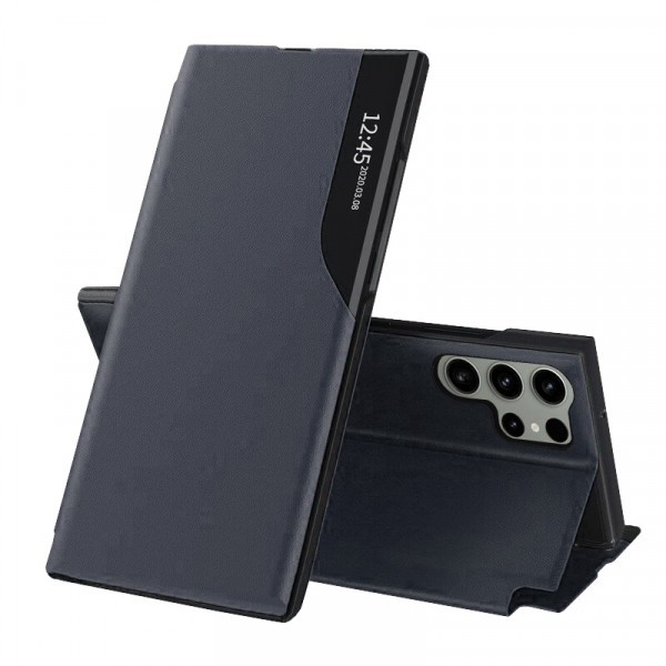 Husa pentru Samsung Galaxy S23 Ultra S918, Techsuit, eFold, Albastra