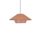 Cumpara ieftin Lampa Boho Jarpie, Pako World, E27, Natural, 49x49x20 cm