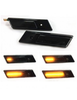 Set 2 Semnalizari Aripa LED Dinamice BMW E36, E32, E34, E30, E24, E28 foto