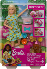 BARBIE GAMA FAMILY SET PAPUSA CU CATELUSI foto