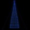 Gossi con de lumina brad de craciun, 1534 led-uri, albastru, 503 cm