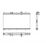 Radiator racire Citroen C5, 09.2004-2008, Citroen C5, 2008-, Citroen C6, 08.2005-2012, Peugeot 407, 02.2004-2011 Motorizari 3, 0 V6 152/155/173kw Ben