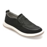 Mocasini GRYXX negri, 5205, din material textil