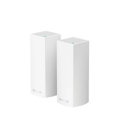Cumpara ieftin Linksys VELOP Whole Home Mesh Wi-Fi System (Pack of 2), WHW0302-EU, Tri- Band AC2200, Simultaneous Tri-Band (2.4Ghz + 5GHz + 5GHz), 2x WAN/LAN auto-se