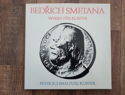 Set box 2 discuri vinil: Bedřich Smetana - lucrari pentru pian - Peter Schmalfuss &amp;ndash; Werke f&amp;uuml;r Klavier foto