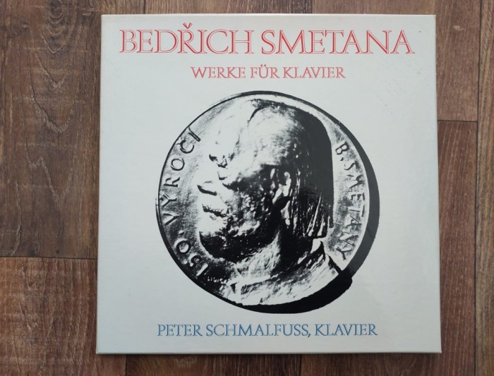 Set box 2 discuri vinil: Bedřich Smetana - lucrari pentru pian - Peter Schmalfuss &ndash; Werke f&uuml;r Klavier