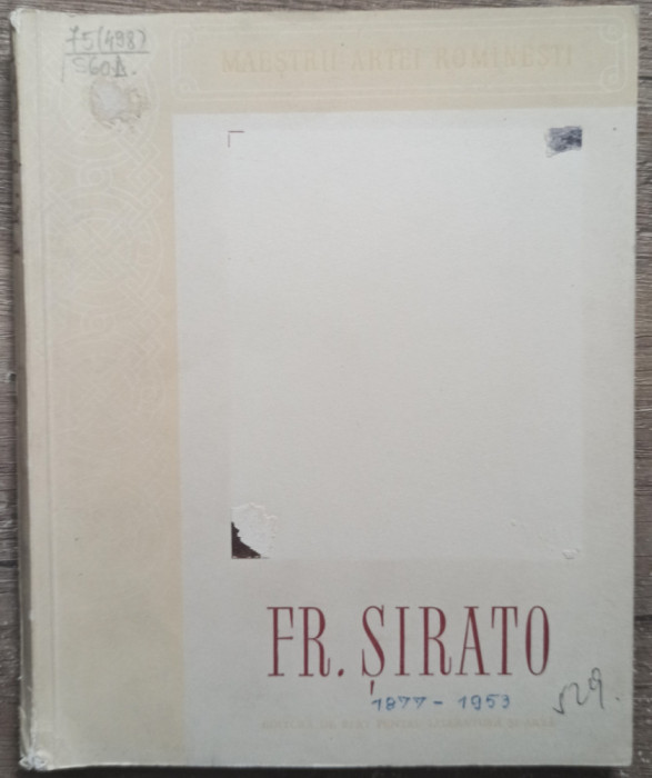 Francisc Sirato - Vasile Dragut// 1956