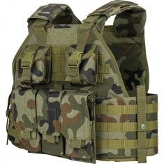 Vesta Tactica Plate Carrier SPC Molle Woodland Panther GFC Tactical
