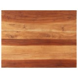 Blat masa lemn masiv acacia 70x90 cm, 15-16 mm, maro vidaXL. Inlocuire, reconditionare masa