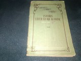 ISTORIA LITERATURII ROMANE PENTRU CLASA A VIII A 1955