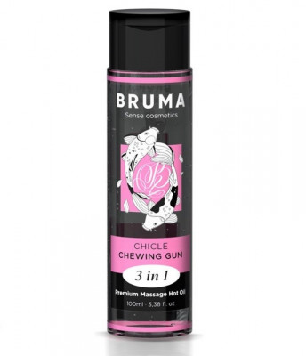 Ulei de Masaj 3 in 1 Bruma Premium Hot Oil, Aroma Guma de Mestecat, 100 ml foto