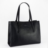 Geanta neagra David Jones Paris de talie mare CM8234 M13