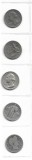 SUA - QUARTER 1898-1993 - Set 5 Monede dupa tip, America de Nord