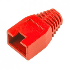 MANSON PROTECTIE MUFA RJ45 ROSU SET 100 BUC foto