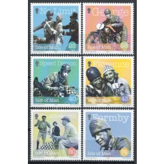 Isle of Man 2004 Mi 1132/37 - 100 de ani de la nasterea lui George Formby