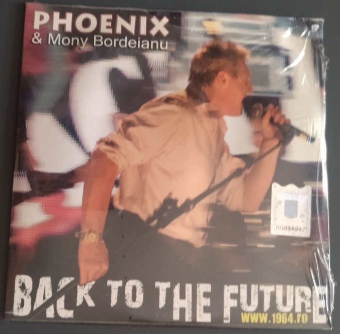 CD ORIGINAL SIGILAT: PHOENIX &amp; MONY BORDEIANU - BACK TO THE FUTURE (BONUS VIDEO) [2009]