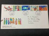Anglia 1981 - Craciun, serie pe FDC