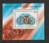 Romania 1985 - #1134 Centenarul Primei Motociclete din Lume S/S 1v MNH, Nestampilat