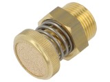 Amortizor de zgomot PNEUMAT Filet G 3/4 exterior alamă