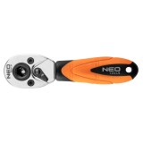 Antrenor cu clichet 1/4 pentru biti si tubulare, 105 mm, NEO Tools