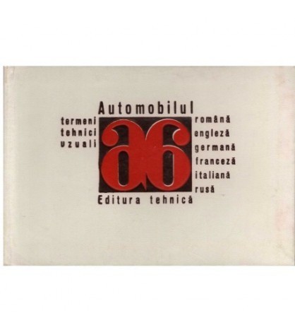 - Automobilul - termeni tehnici uzuali - 123384