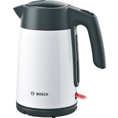 Fierbator apa Bosch TWK7L461, 1.7l, 2400W, alb-negru foto