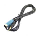 Cablu adaptor intrare AUX, KCE-236B, Alpine, T140730