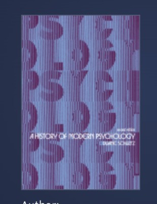 A history of modern psychology / Duane Schultz foto