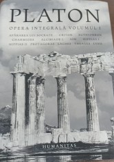 PLATON OPERA INTEGRALA VOLUMUL I foto