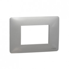 Placa ornament, Unica Studio, un modul, aluminiu