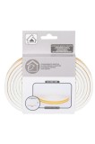Cumpara ieftin Bandă izolatoare autoadezivă pentru fisuri și goluri, 6m x 9mm x 5mm, albă