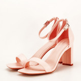 Sandale elegante roz piersica Judy 128