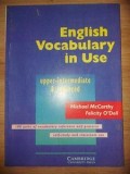 English vocabulary in use- Michael McCarthy, Felicity O`Dell