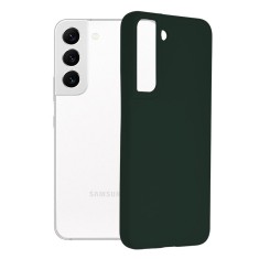 Husa telefon Samsung Galaxy S22 5G - Techsuit Soft Edge Silicone - Dark Green