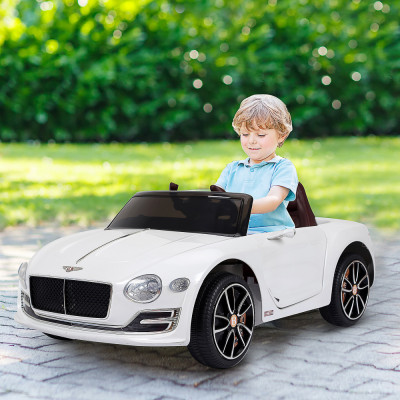 HOMCOM Masina Electrica Copii Bentley 2 Portiere Conducere manuala si Telecomanda foto