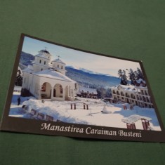 CARTE POSTALA MANASTIREA CARAIMAN BUSTENI NECIRCULATA