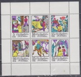 A10 ZC 48 - Colita foarte veche - Germania Democrata - DDR - bloc, Basme, Nestampilat